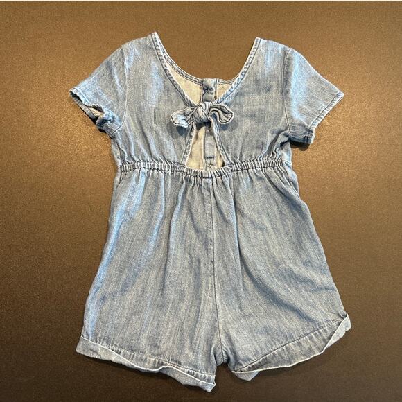 Bundle of 5 - 3 Rompers, 1 Bubble, 1 Dress, Toddler Girl Size 2T, Various Brands - Picture 6 of 12